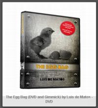 The Egg Bag (DVD and Gimmick) by Luis de Matos - DVD